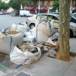 Construction Waste Bags Removal Service in London